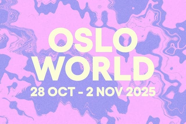 bilde av Oslo World logo + dato 28 oct - 2 nov