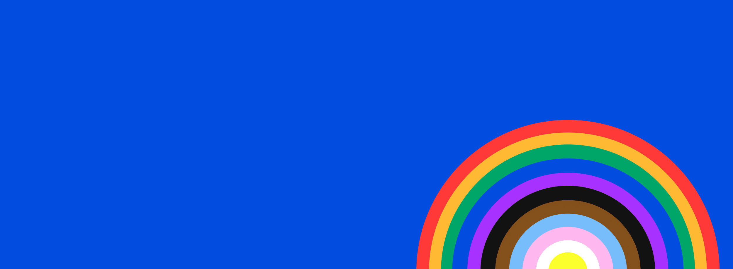 Pride regnbue 2025